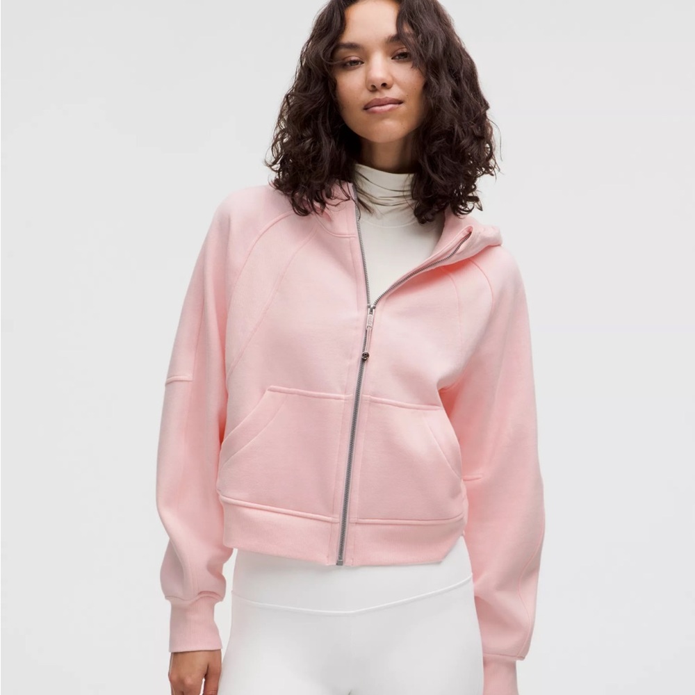 Lululemon Athletica Light Pink Scuba Hoodie